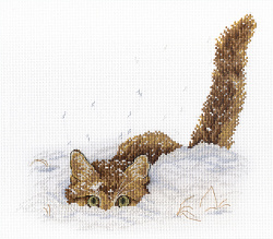 НВ-557 Кот в снегу (М.П. Студия)