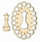 ОР-058 Органайзер для ниток «Шахматная королева» + 1 бобина (М.П. Студия)