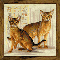 1671 «Абиссинские кошки»
